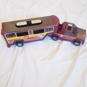 Vintage 1989 Nylint Truck & Horse Trailer